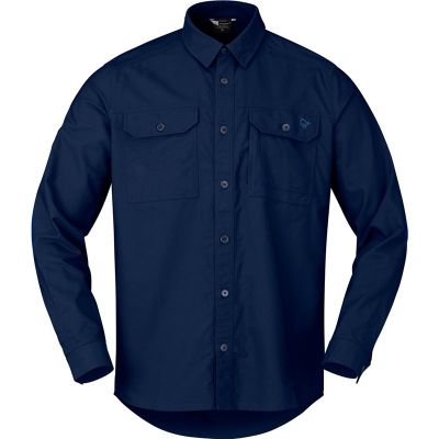 Norrøna Femund Cotton ShirtM's Navy Blazer
