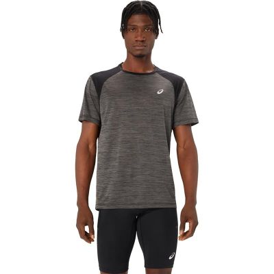 Asics Road Ss Top Men Performance Black