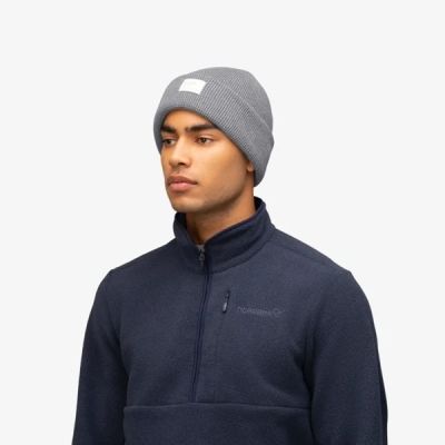 Norrøna /29 Heavy Cotton Beanie Grey Melange