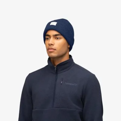 Norrøna /29 Heavy Cotton Beanie Indigo Night Melange, kuva 1 / 1