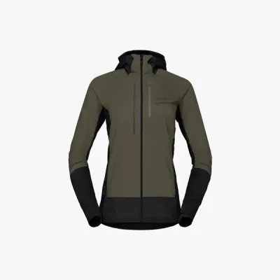 Norrøna Senja Alpha90 Zip Hood W's Olive Night, kuva 1 / 1
