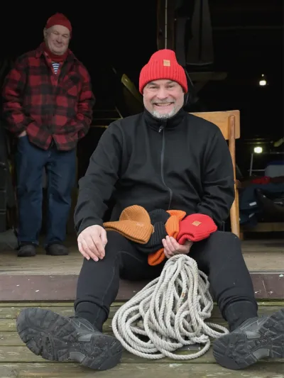 Svala Merino Basic miesten huppari Musta L, kuva 1 / 1
