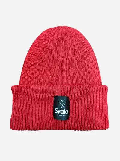 Svala Merino Knit pipo - Kide Punainen yksi koko, kuva 1 / 1