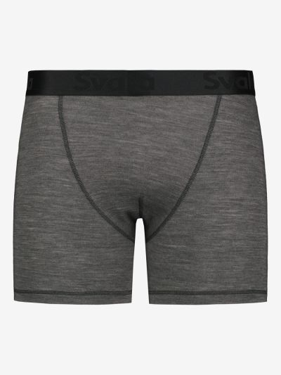 Svala Merino Active miesten bokserit Harmaa L
