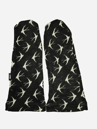 Svala Merino Design aluslapaset, Pääsky Musta-valkoinen M
