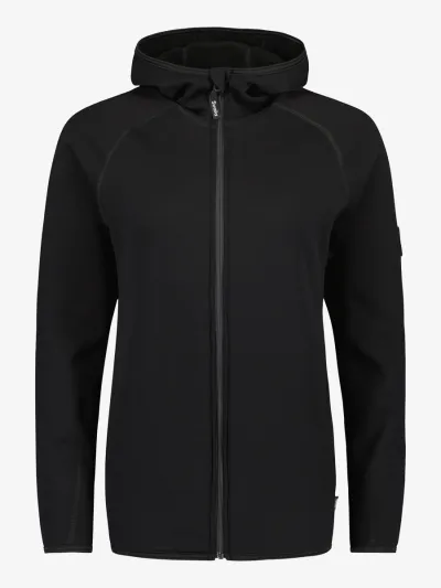 Svala Polartec® Power Stretch® Pro™ -naisten huppari Musta 44+, kuva 1 / 1