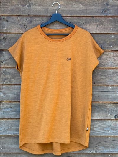 Svala Merino Basic 200 naisten tunika Okra 44+