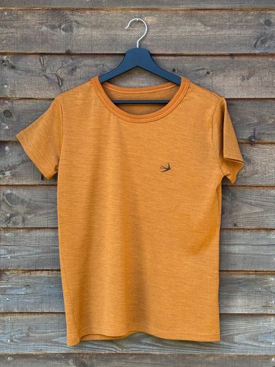 Svala Merino Basic 200 naisten T-paita Okra 42