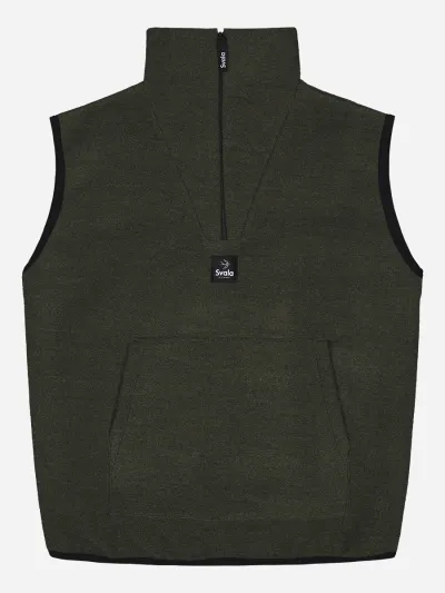 Svala Merino Fleece -liivi, Puro Musta L, kuva 1 / 1