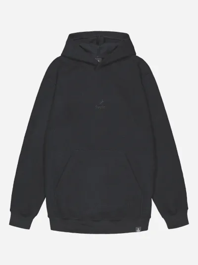 Svala Merino Fleece -huppari Tuiske Musta XL, kuva 1 / 1