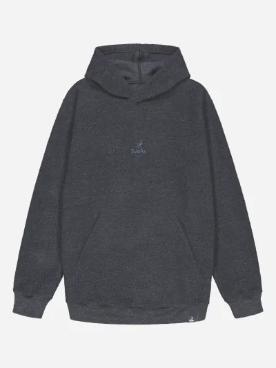 Svala Merino Fleece -huppari Tuiske Tummanharmaa M, kuva 1 / 1