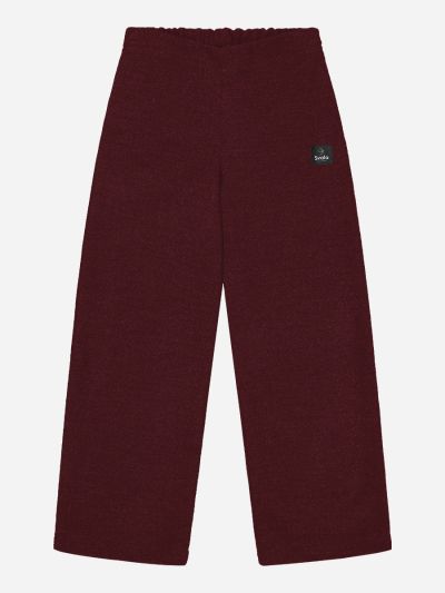 Svala Ewa naisten Culottes-housut Viininpunainen L