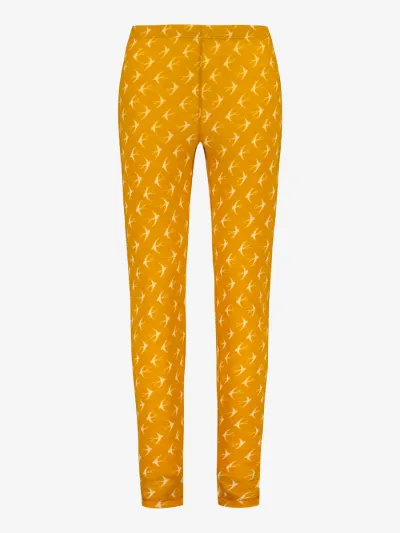 Svala Merino Design naisten housut, Pääsky Okra-valkoinen 46+