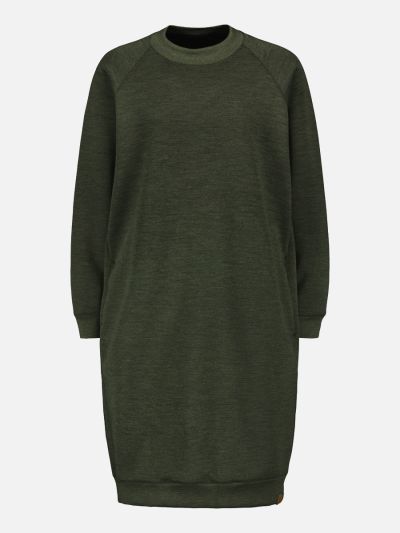 Svala Merino College Naisten Mekko Vihreä 48+