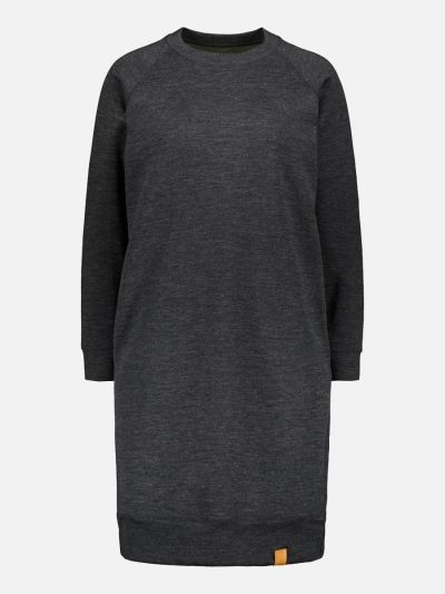 Svala Merino College Naisten Mekko Tummanharmaa 46+