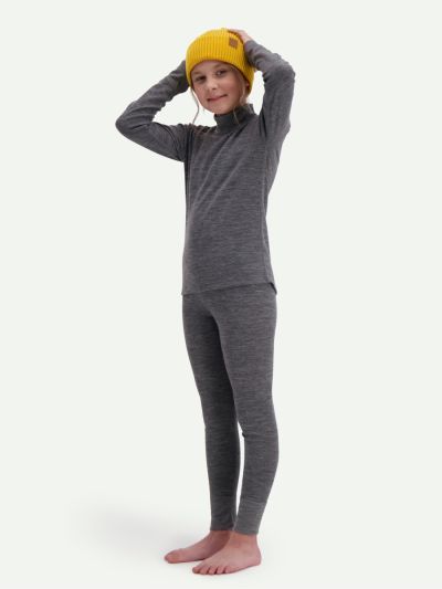 Svala Merino Extreme -Lasten Kerrasto Musta 150 cm