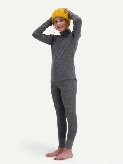 Svala Merino Extreme -Lasten Kerrasto Musta 100 cm, kuva 1 / 1