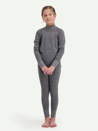 Svala Merino Extreme -Lasten Kerrasto Harmaa 130 cm