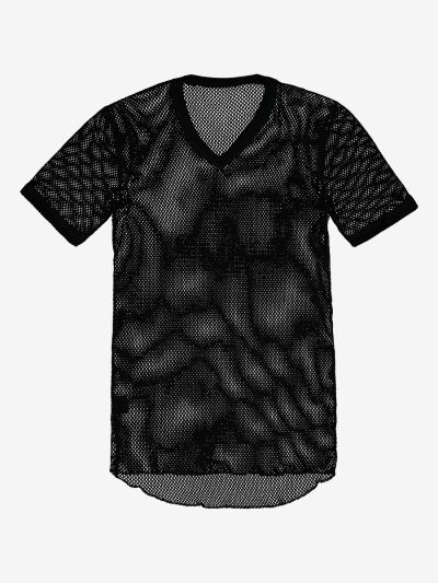 Svala Airbase V-Neck T-Paita Musta XS