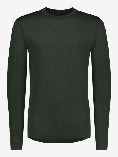 Svala Merino Extreme O-Neck -paita Havunvihreä XXS