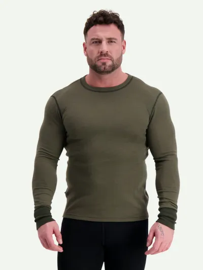 Svala Merino Extreme O-Neck -paita Vihreä 4XL, kuva 1 / 1