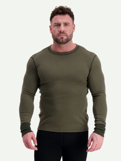 Svala Merino Extreme O-Neck -paita Vihreä XS