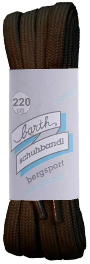 Barth Bergsport litteät kengännauhat