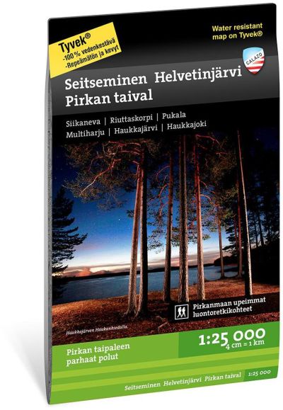 Calazo Seitseminen Helvetinjärvi Pirkan Taival Tyvek