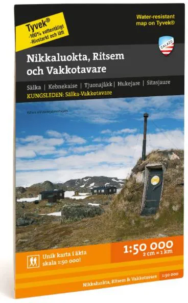 Calazo Nikkaluokta, Ritsem, Vakkotavare Tyvek, kuva 1 / 1