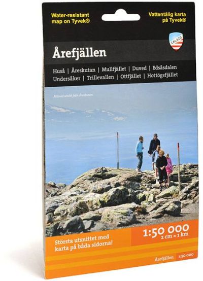 Calazo Årefjällen Fjällkarta Tyvek | Alk. 15,90 €