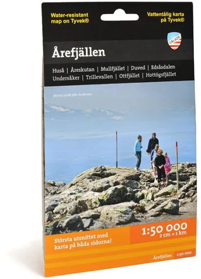 Calazo Årefjällen Fjällkarta Tyvek, kuva 1 / 1