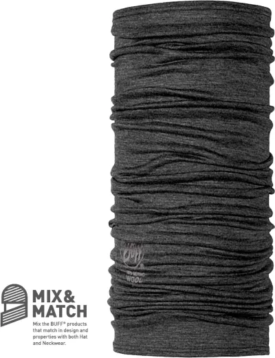 Buff LW Merino Solid Grey, kuva 1 / 1