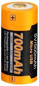 Fenix Arb L16 700up 16340 Li-ion Akkuparisto