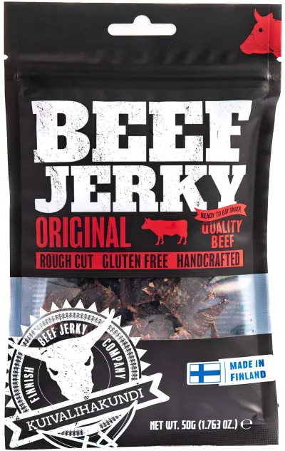 Kuivalihakundi Beef Jerky Original, 50g, kuva 1 / 1