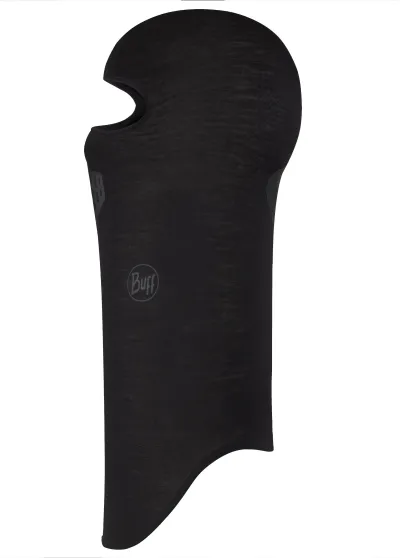 Buff Lightweight Merino Balaclava Black Solid, kuva 1 / 1