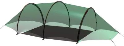 Hilleberg Helags 3 Footprint, kuva 1 / 1
