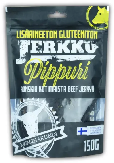 Kuivalihakundi Jerkku Pepper Beef Jerky, 150g, kuva 1 / 1