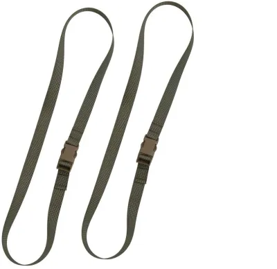 Savotta Pack straps, SR buckle, 2 pcs, 120 cm, green, kuva 1 / 1
