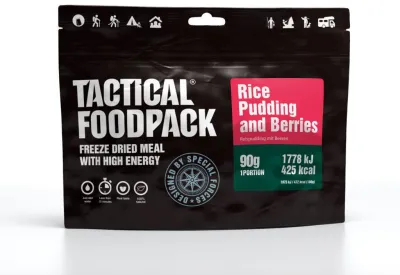Tactical Foodpack Rice Pudding And Berries