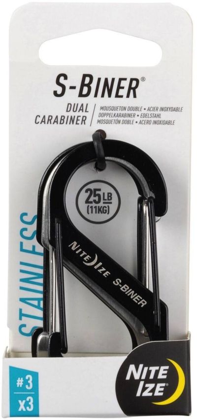 Nite Ize S-biner Dual 3# 3-pack