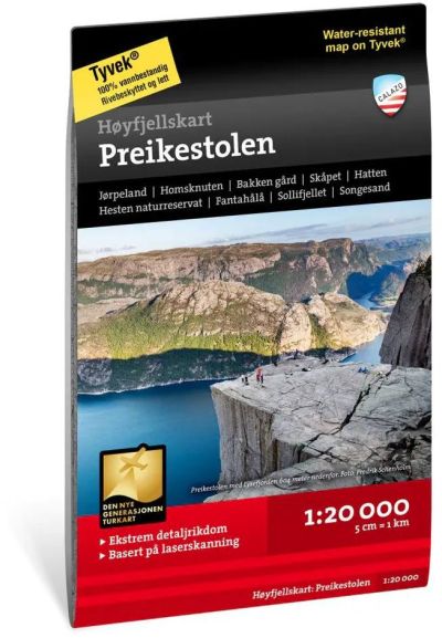 Calazo Preikestolen 1:20000 | Alk. 18,90 €