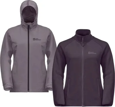 Jack Wolfskin Women's Moonrise 3in1 Jacket - Naisten talvitakki, kuva 1 / 1