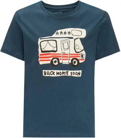 Jack Wolfskin Boy's Wolf & Van Tee, kuva 1 / 1