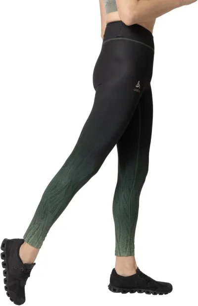 Odlo Women's Zeroweight Print Tights, kuva 1 / 1