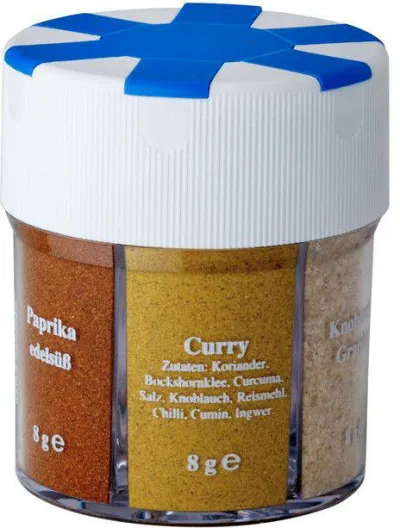 Trekking Mahlzeiten Spice Shaker 6 Parts