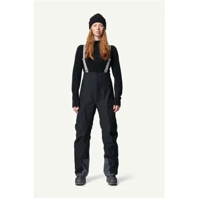 Houdini W's Rollercoaster Bib Pants True Black, kuva 1 / 1