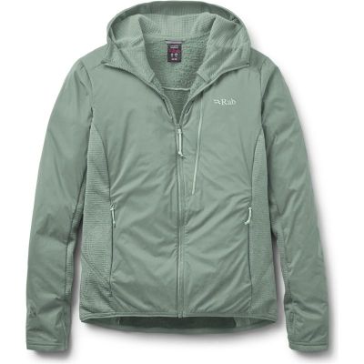 Rab Ascendor Summit Hoody Wmns Dark Fig Green