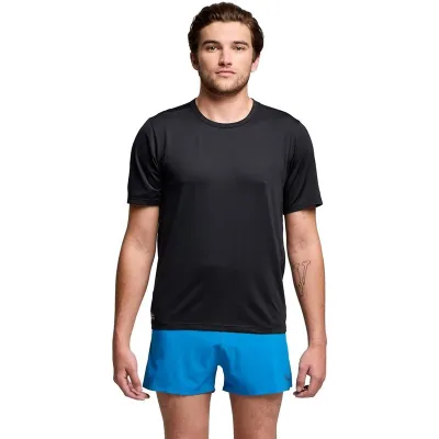 Saucony Stopwatch Short Sleeve M Black, kuva 1 / 1