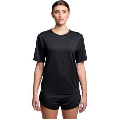 Saucony Stopwatch Short Sleeve W Black