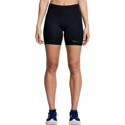 Saucony Fortify 6-inch Short W Black | Alk. 48,95 €